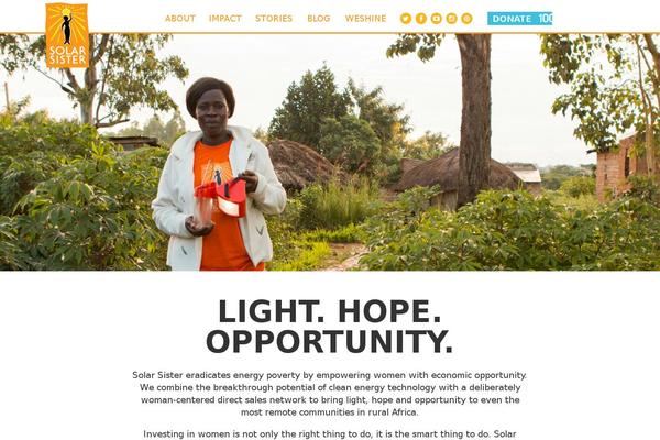solarsister.org site used Solarsisters-theme