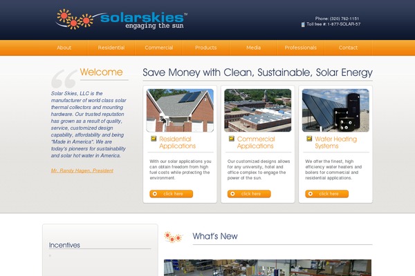 solarskies.com site used Theme1065