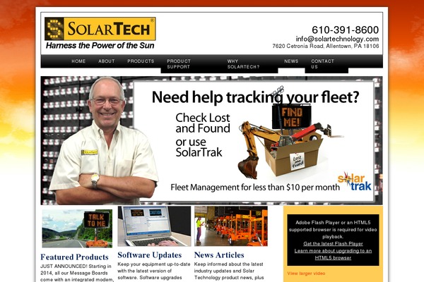 solartechnology.com site used Solar-technology