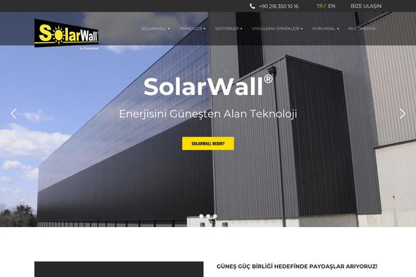solarwall.com.tr site used Kmtheme
