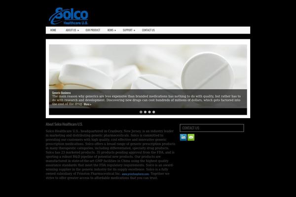 solcohealthcare.com site used Globus