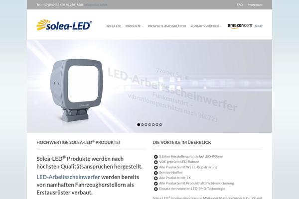 solea-led.de site used Solea