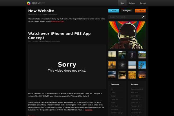 solemone.de site used Solemone-theme-new