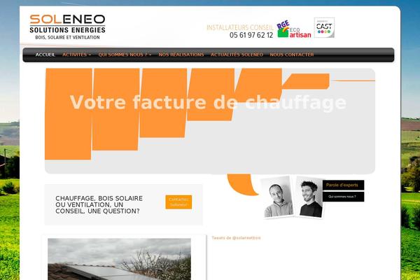 soleneo.fr site used Soleneo