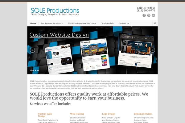 soleproductions.com site used Modernize v3