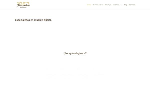 Divi theme site design template sample