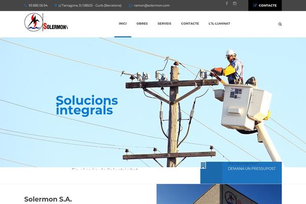 Saturnthemes-industry theme site design template sample