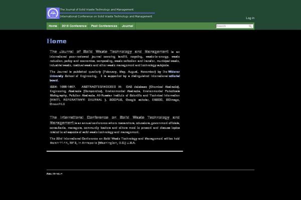 Annotum Base theme site design template sample