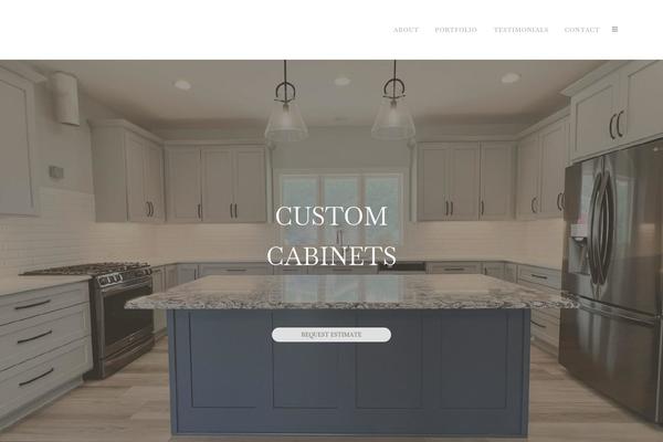 Bridge Child theme site design template sample