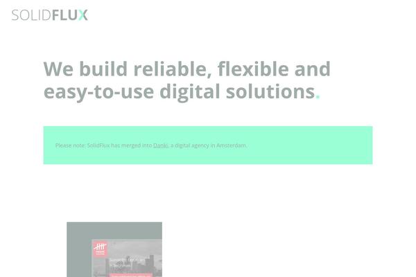 solidflux.nl site used Sf