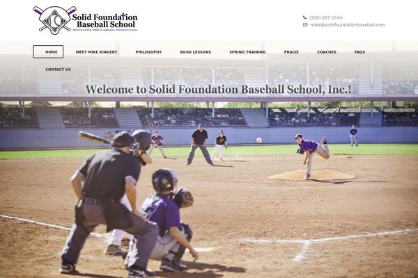 solidfoundationbaseball.com site used Sfbs