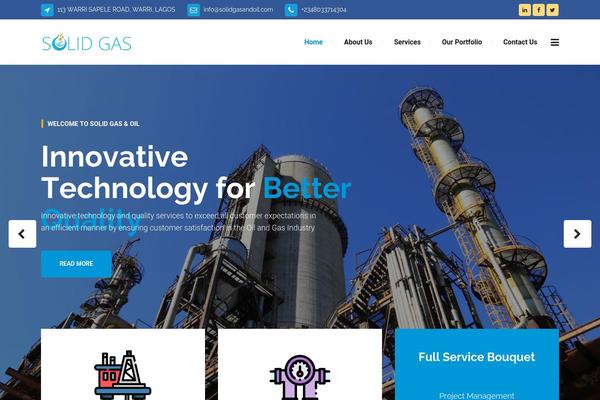 Bridge theme site design template sample