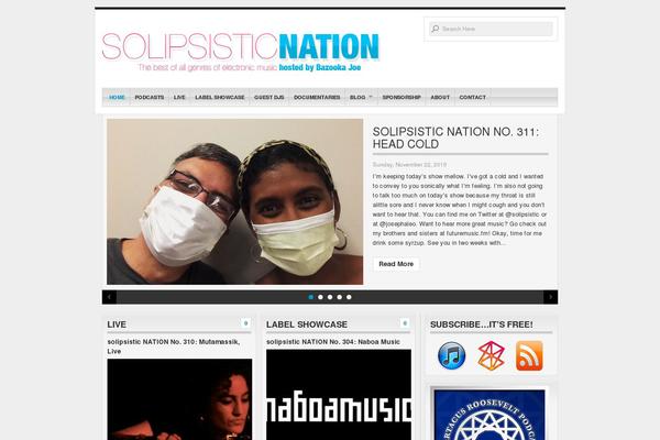 solipsisticnation.com site used Organic Magazine