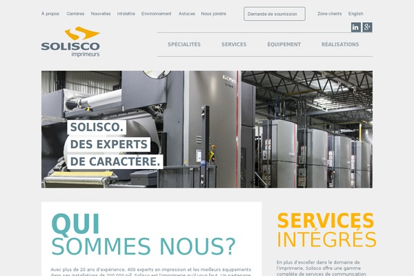 solisco.com site used Solisco