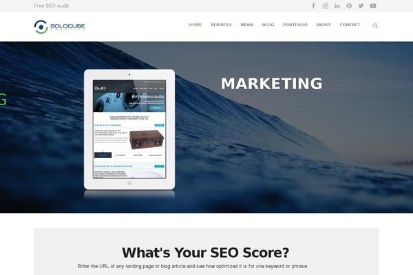 solocube.com site used Unicon