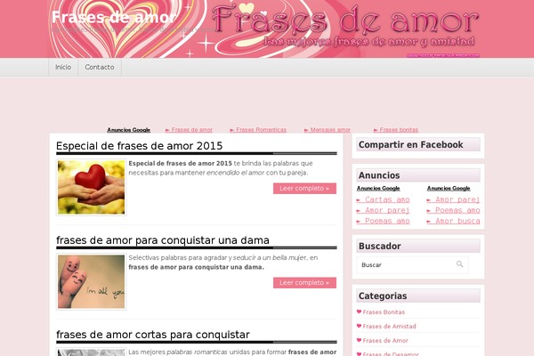 solofrasesdeamor.com site used Amor