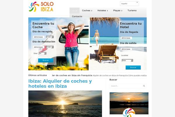 soloibiza.com site used Classicpress