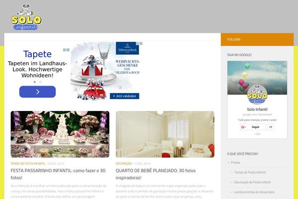 Publisher theme site design template sample