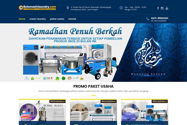 Porto theme site design template sample