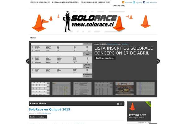 solorace.cl site used Jupiter