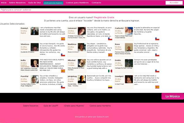 Site using Rencontre - Dating Site plugin