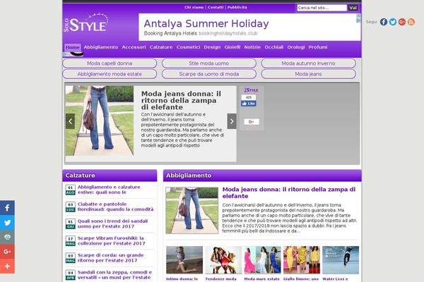 solostyle.it site used Solostyle