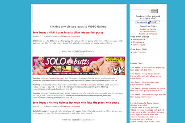 soloteenz.info site used Red-top