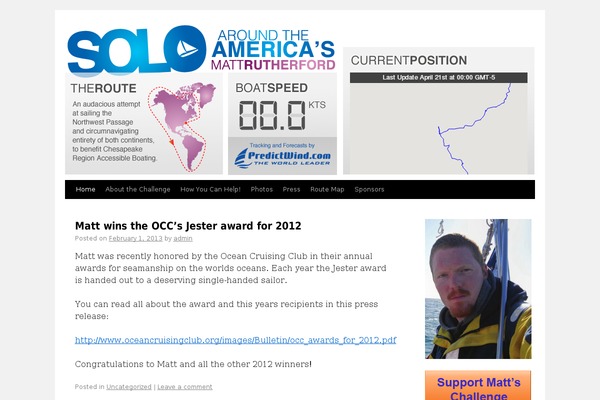 Twenty Ten theme site design template sample