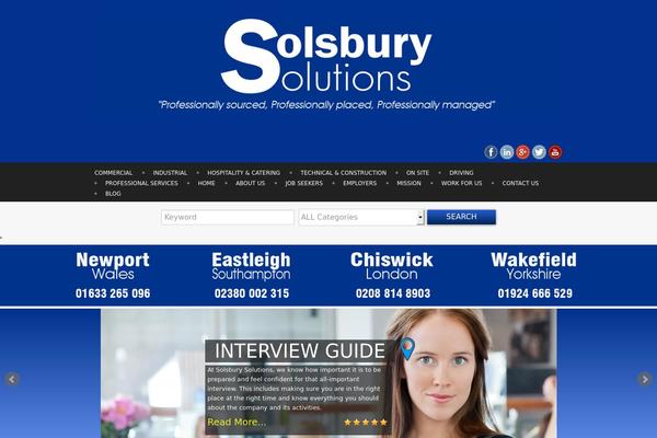 solsburysolutions.com site used Wpdirectorysuite