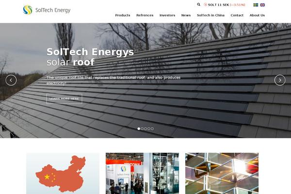 soltechenergy theme websites examples