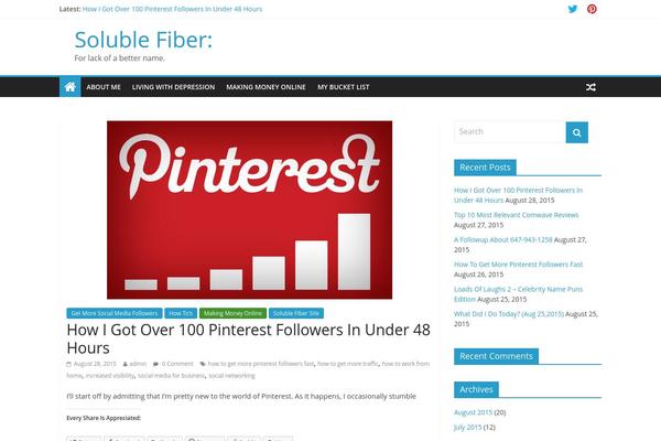 ColorMag theme site design template sample