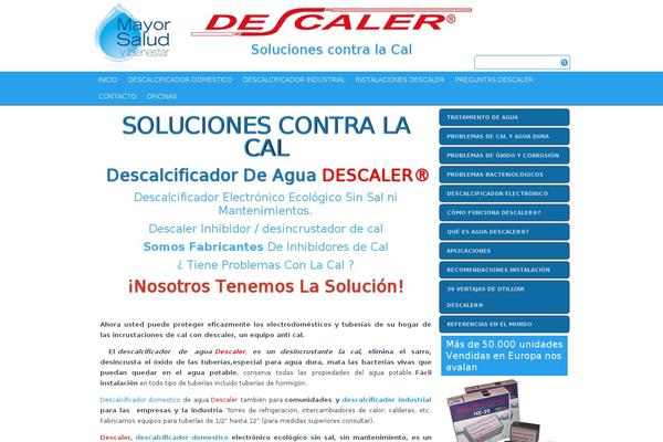 solucionescontralacal.com site used Descaler