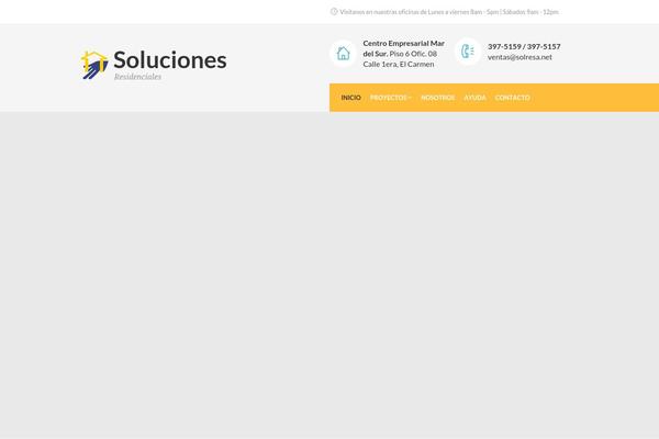solucionesresidenciales.com site used Quicksale-child