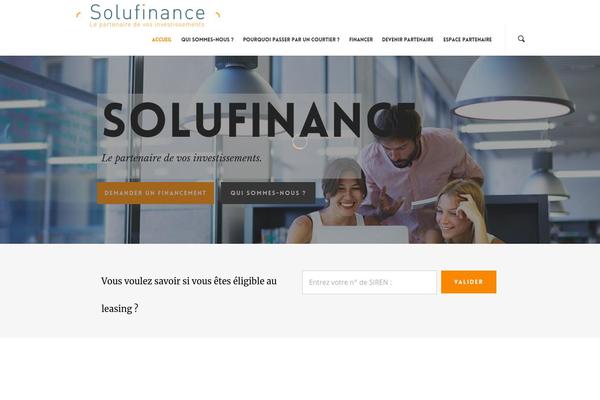 solufinance.fr site used Samient
