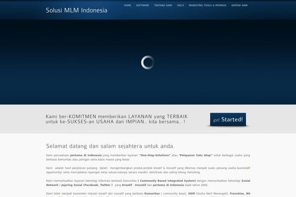 inFocus theme site design template sample