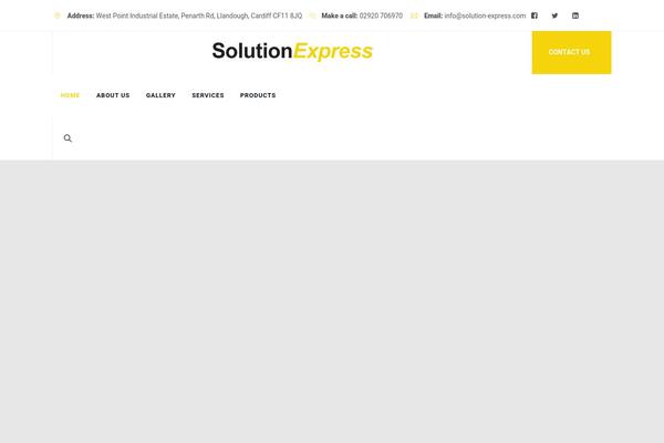 solution-express.com site used Enginir-child