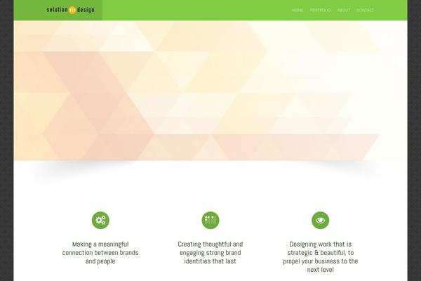 Unik theme site design template sample