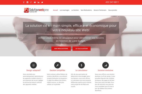 Avada theme site design template sample