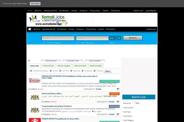 somaliajobs.net site used Jobsapp