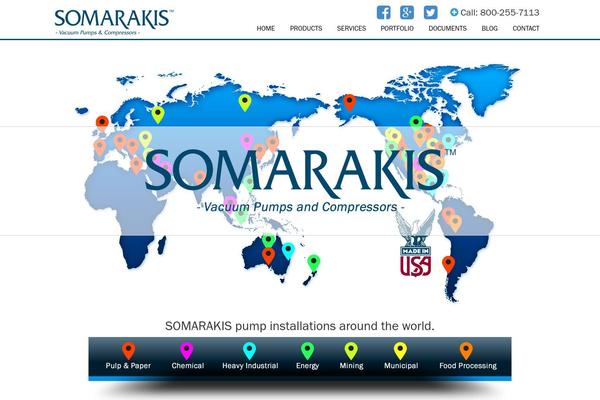 somarakis.com site used Wp-bootstrap3