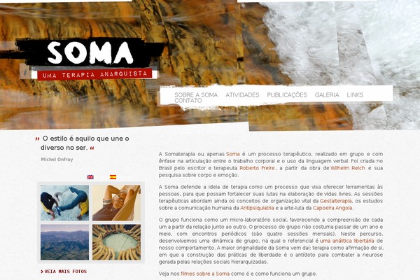 Soma theme site design template sample