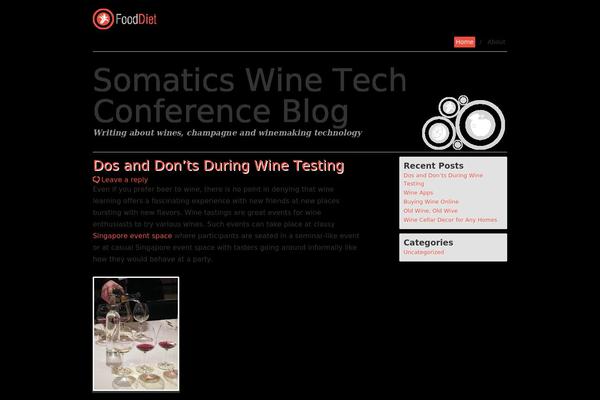 somaticstechnologyconference2012.com site used Food and Diet