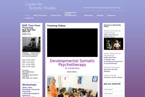 somaticstudies.com site used Somaticstudies