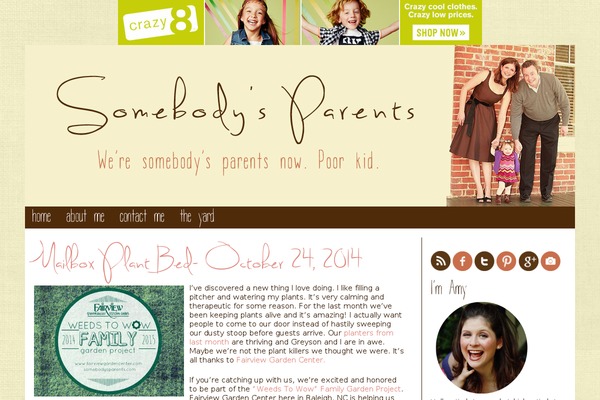 somebodysparentsblog.com site used Somebody