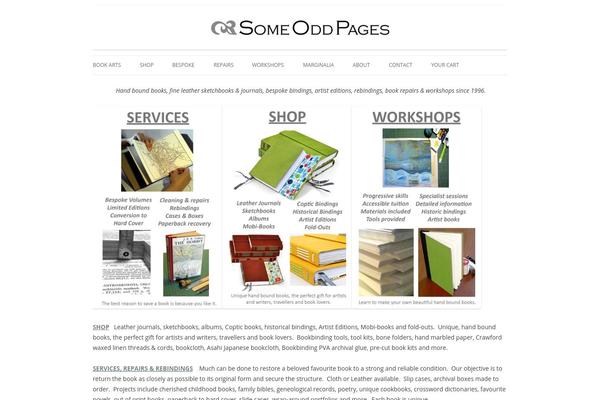 Twenty Twelve theme site design template sample