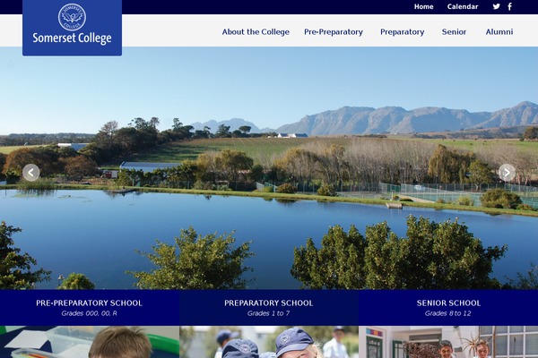 somersetcollege theme websites examples