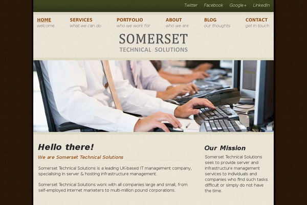 somersettechsolutions.co.uk site used Somerset