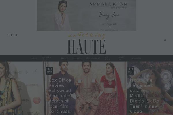 Salient theme site design template sample