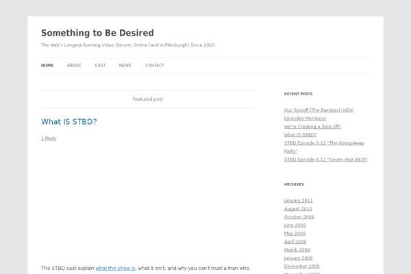 Twenty Twelve theme site design template sample