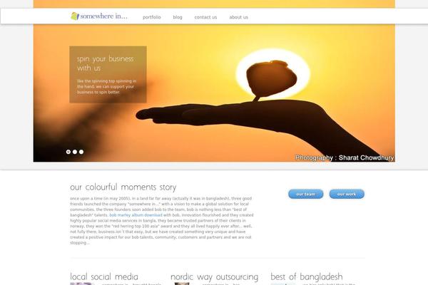 Site using Colorful_moments plugin